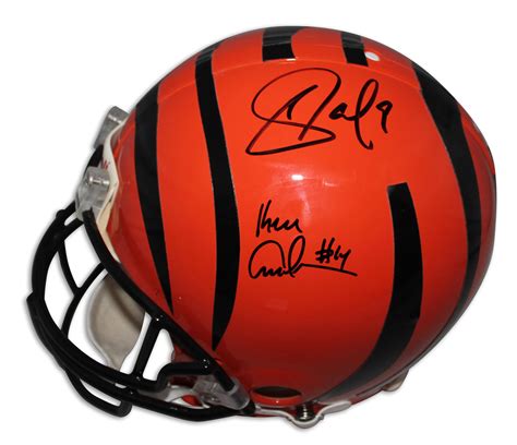 Ken Anderson & Carson Palmer Cincinnati Bengals Dual Autographed Pro ...