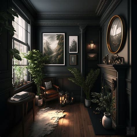 What is Dark Academia Interior Design?