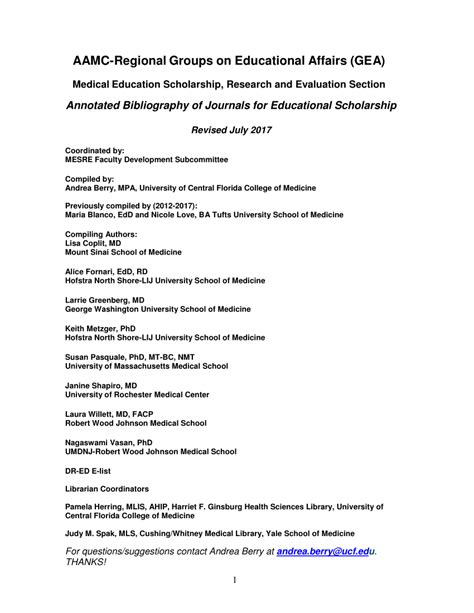 (PDF) Medical education journals of the world: Can we work together?