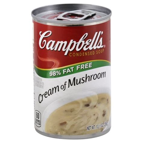 Campbell's® Campbell's® Condensed 98% Fat Free Cream of Mushroom Soup