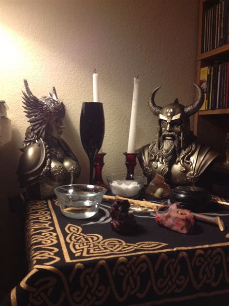 Posts about Nordic Wiccan on Hoover's Corner | Wiccan altar, Wiccan, Pagan altar