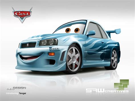 Disney Pixar cars TENGAI by yasiddesign on DeviantArt