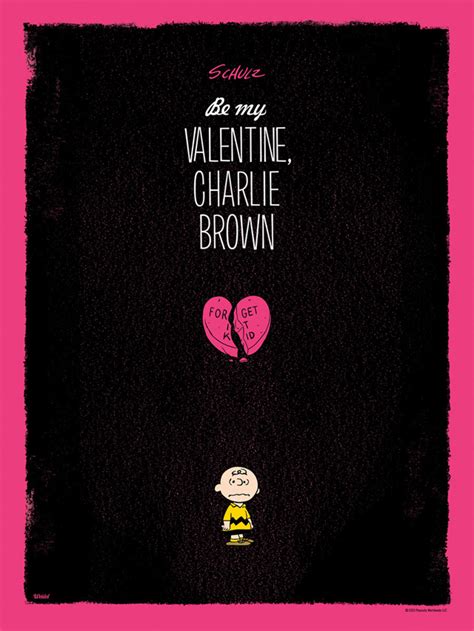 Be My Valentine, Charlie Brown Illustration by Jayson Weidel