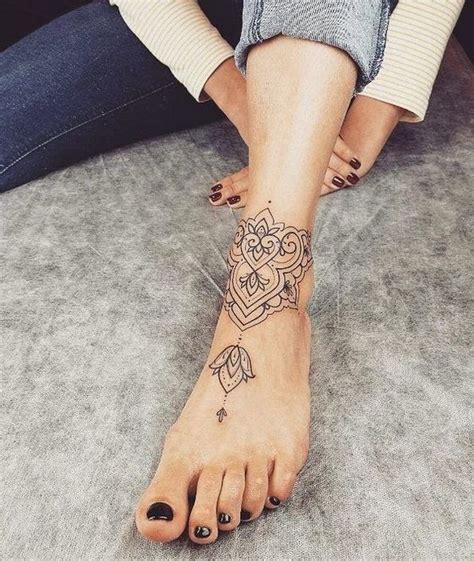 100 Ankle Tattoo Ideas for Men and Women - The Body is a Canvas | Ankle tattoos for women, Foot ...