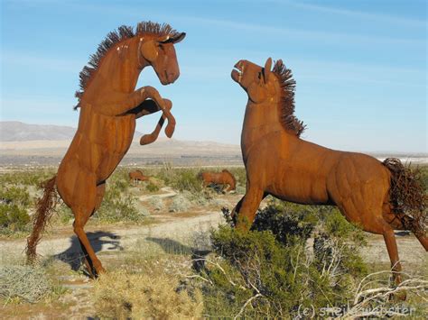 We Love RV'ing: Borrego Springs, CA ~ Metal Art Sculptures ~ Ricardo Breceda