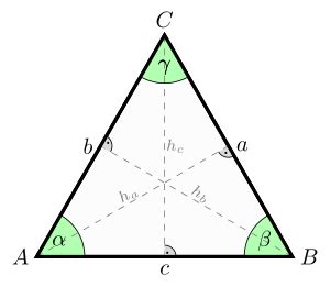 Equilateral triangle - Wikipedia