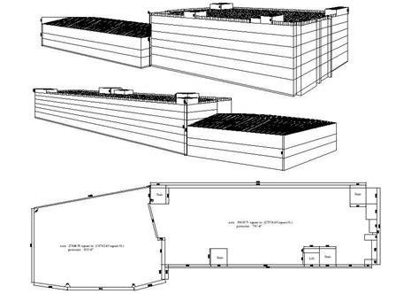 Building design AutoCAD 3d Download - Cadbull