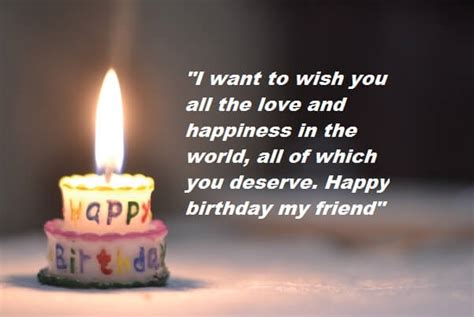 Birthday Wishes Words For Friend - werohmedia