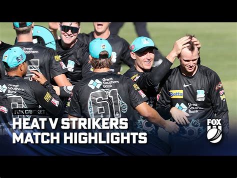 Adelaide Strikers vs Brisbane Heat - Match Highlights | 13/01/2023 | Fox Cricket - CricMain