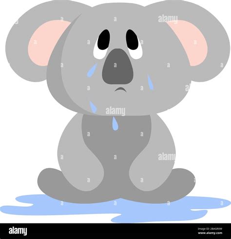 Sad Koala Bear Cartoon
