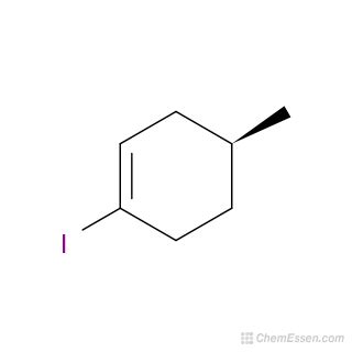 1-Iodo-4-methylcyclohexene Structure - C7H11I - Over 100 million chemical compounds | CCDDS