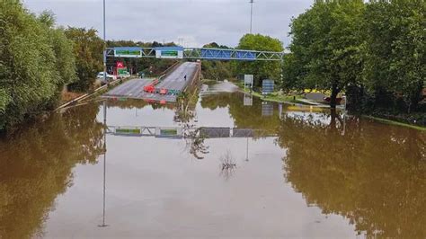 Warning that Storm Babet floods could keep some Derby and Derbyshire roads closed until next ...