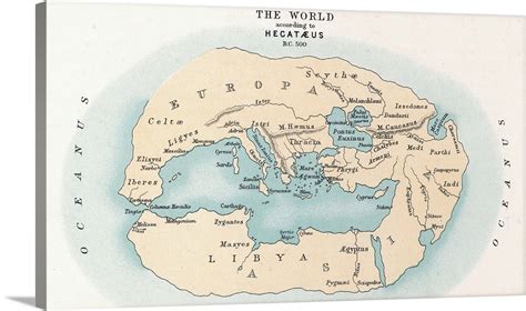 World Map, 500 BC Wall Art, Canvas Prints, Framed Prints, Wall Peels | Great Big Canvas