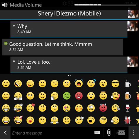 So BlackBerry 10.3 doesn't have emojis? - BlackBerry Forums at CrackBerry.com