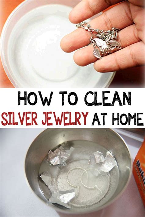 How to clean silver jewelry at home - Perfect Housewife | Cleaning ...