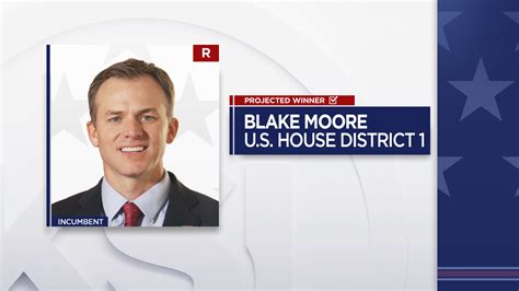 Blake Moore projected winner in 1st Congressional District