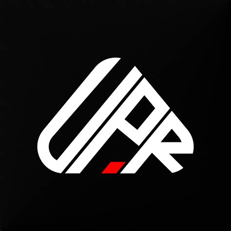 UPR letter logo creative design with vector graphic, UPR simple and ...