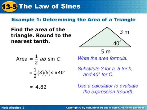 PPT - Use trig. to find the area of triangles. PowerPoint Presentation ...