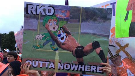 Clemson fans bring out brutal (and hilarious) signs for 'College ...