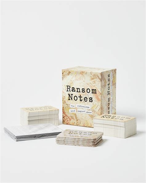 Ransom Notes Card Game | Oliver Bonas