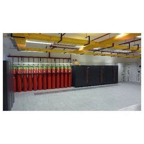 Server Room Fire Suppression System, Packaging Type: Cylinder at Rs ...