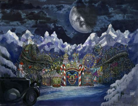 The Gates of Christmasland, Production Design, NOS4A2, Concept Art, Art Direction, Art ...