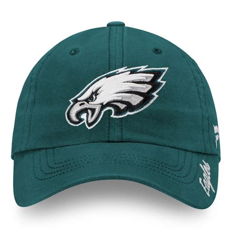 Football-NFL Philadelphia Eagles NFL Women's Adjustable Team Logo Green Hats Hat Cap Sports Mem ...