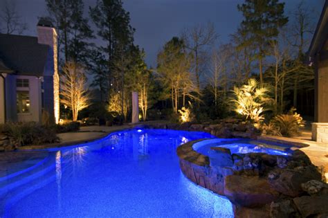 Landscape lighting swimming pool remote control