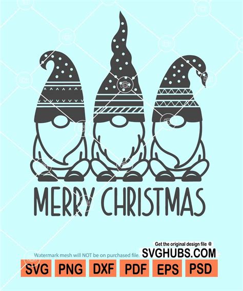 Merry christmas gnomes svg, Christmas gnomes, gnomes svg, gnomes for Christmas svg, Christmas ...