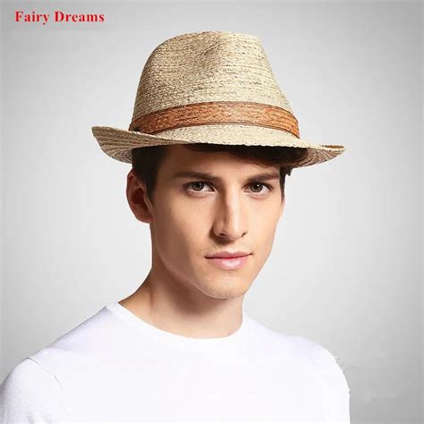 Fairy Dreams Men Lafite Straw Hat Adult Unisex Chapeu Masculino Summer ...