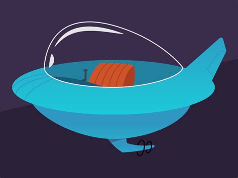 Jetson's Spaceship by Plinio Nitzsche on Dribbble