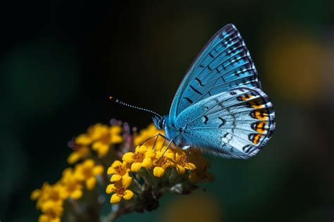 Butterfly Blue Yellow - Free photo on Pixabay