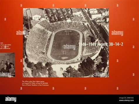 49ers Stadium Marketing Suite / Exhibit Stock Photo - Alamy