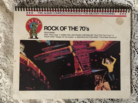 Rock of the 70s Album Cover Notebook