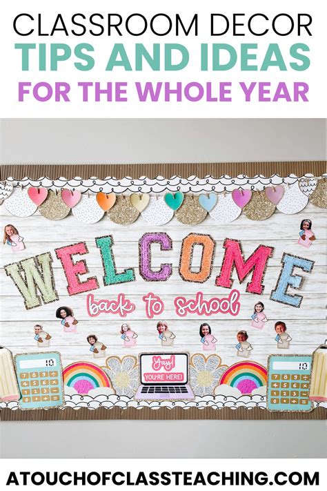 Are you a teacher looking to decorate your classroom with a mix of style, color, and fun that ...