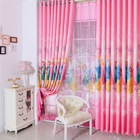 Niños de la historieta de cortinas girl princess room producto terminado especiales sh ...