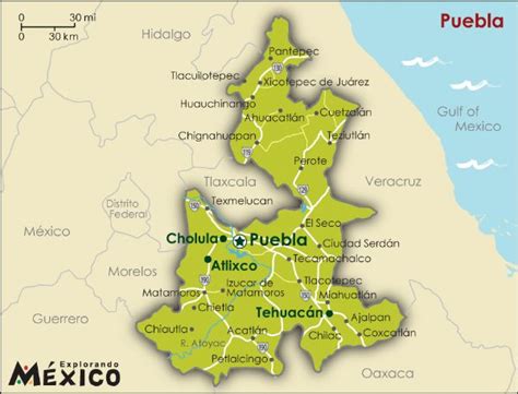 Mapa de Puebla