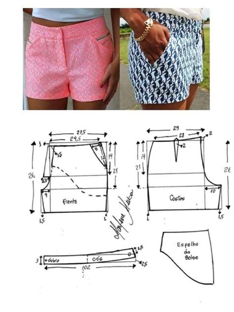 Pin by Martita Quiros F. on quiltinholic | Fashion sewing, Sewing shorts, Pants pattern