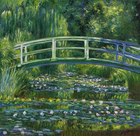 The Water-lily Pond 1899 - Claude Monet Oil Painting Replica, Impressionist Painting for sale by ...