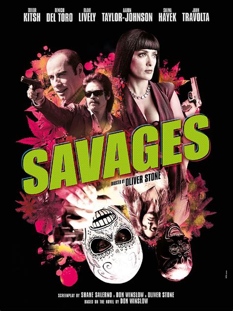 Savages by Dreano - Home of the Alternative Movie Poster -AMP-