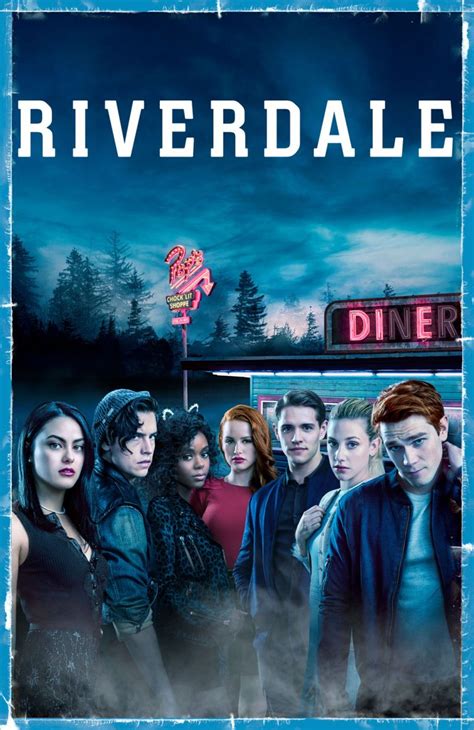 Riverdale Poster TV Show 11 x 17 first Cast in Front of Diner ...