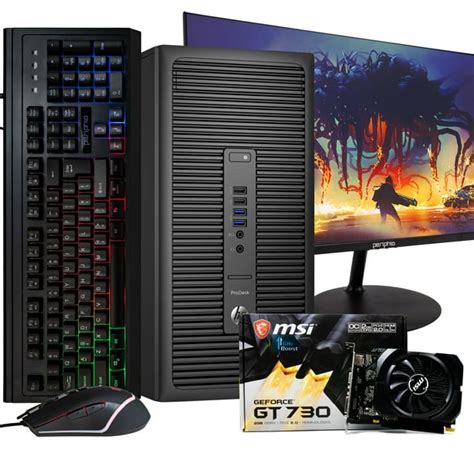 Pre-Owned HP Gaming Computer, Intel Quad-Core i5, GeForce GT 730 (2GB ...