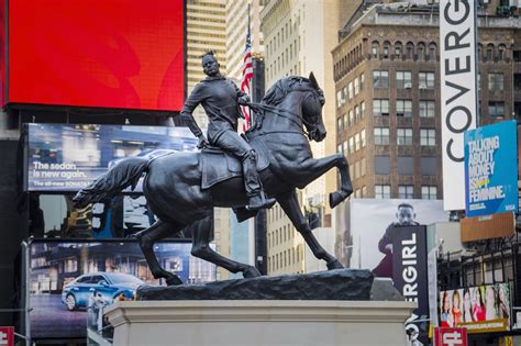 'Rumors of War' by Kehinde Wiley Unveiled in Times Square