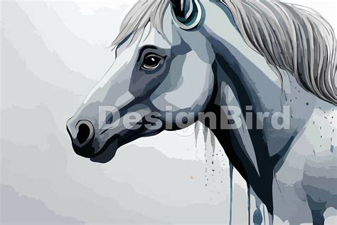 Horse Watercolor Illustration Graphic by Designbird · Creative Fabrica