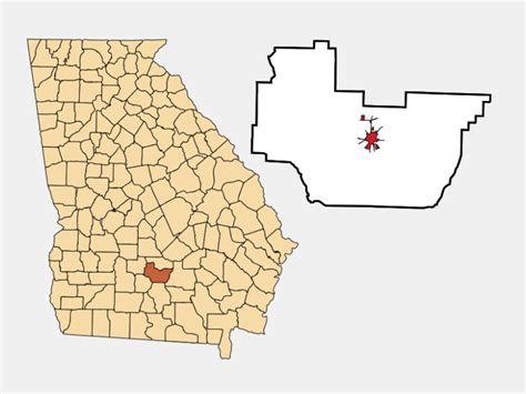 Ocilla, GA - Geographic Facts & Maps - MapSof.net