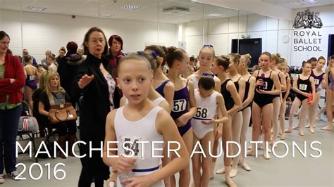 The Royal Ballet School Auditions in Manchester - YouTube