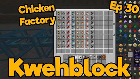 Chicken Factory (Livestock Farm pt 1) | Minecraft Modpack: Stoneblock 2 | Ep. 30 - YouTube