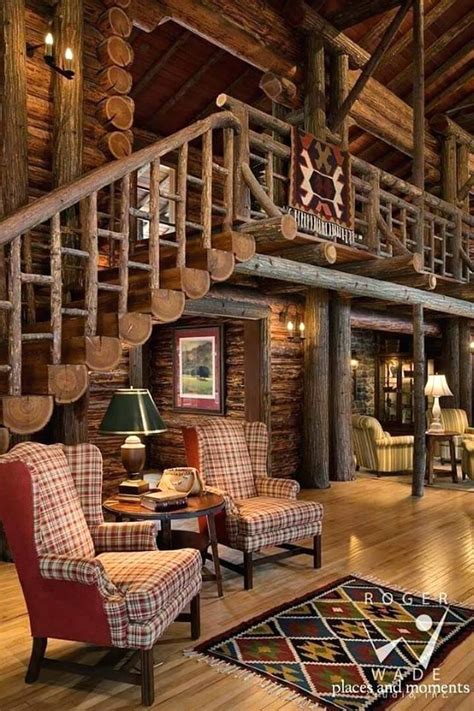 27 Log Cabin Interior Design Ideas | TruLog Siding # ...