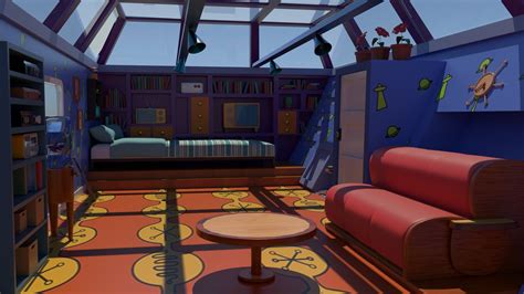 ArtStation - Hey Arnold Room