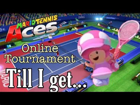 Mario Tennis Aces Online until I get Toadette's costume - YouTube